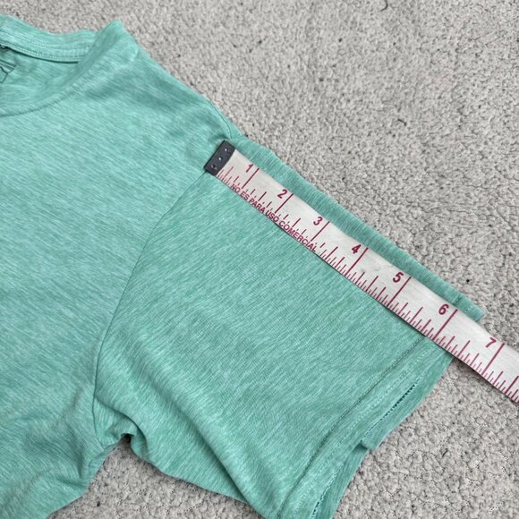 Patagonia Capilene Cool Daily Green "Run" Graphic T-Shirt S 50+ UPF Performance - Picture 8 of 10